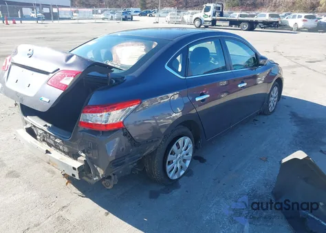 2014 Nissan Sentra S z USA, uszkodzony, nr VIN 3N1AB7AP3EY264834